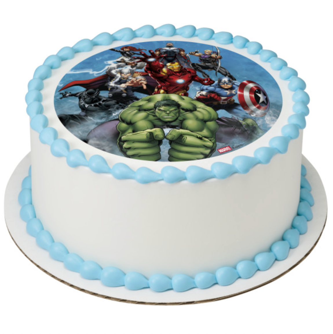 MARVEL Avengers Mightiest Heroes PhotoCake edible image icing cake topper processed in Canada

Licensed Avengers edible icing cake topper for superhero birthday cakes

PhotoCake Edible Image MARVEL Avengers cake topper sheet

MARVEL Avengers Mightiest Heroes edible cake image for party cakes

Superhero edible icing cake topper featuring licensed MARVEL Avengers design

Avengers birthday cake edible image topper processed in Canada
