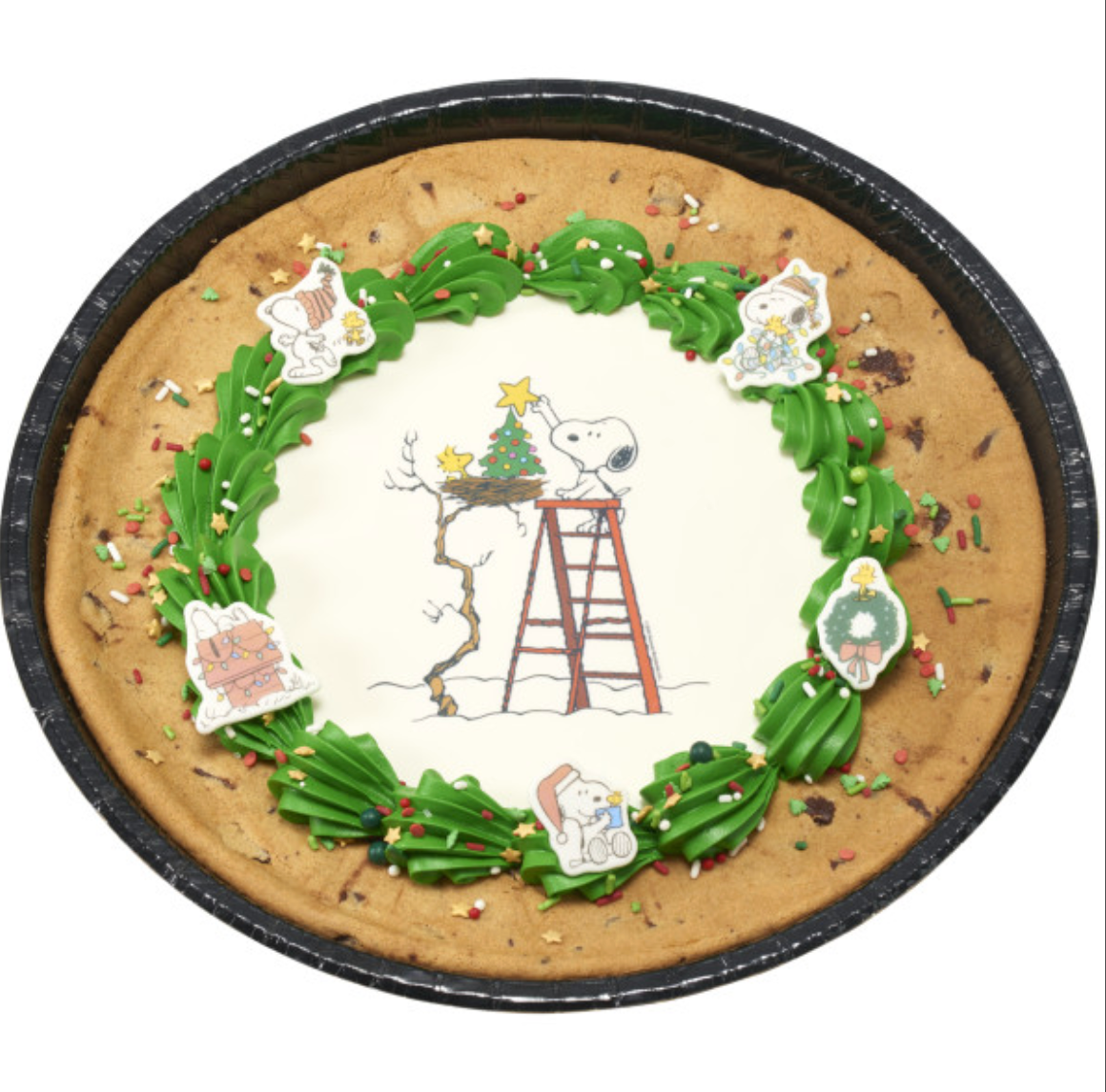 Peanuts® Christmas PhotoCake® Edible Image® icing cake topper processed in Canada  

Licensed Peanuts® Christmas edible cake topper for holiday cakes  

PhotoCake® Edible Image® Peanuts® Christmas icing sheet cake decoration  

Peanuts® Christmas edible icing topper for festive holiday desserts  

Licensed Peanuts® Christmas cake topper printed on edible icing sheet