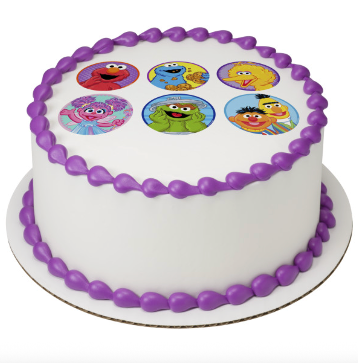 Sesame Street Celebration PhotoCake edible image cake topper printed in Canada  

Licensed Sesame Street edible icing sheet cake topper for birthday cake  

Elmo Cookie Monster Big Bird Sesame Street edible cake decoration  

PhotoCake Edible Image Sesame Street Celebration cake topper Canada  

Sesame Street birthday cake topper edible icing image for kids party
