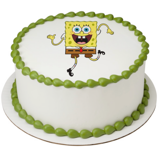SpongeBob SquarePants Wacky PhotoCake edible image cake topper
