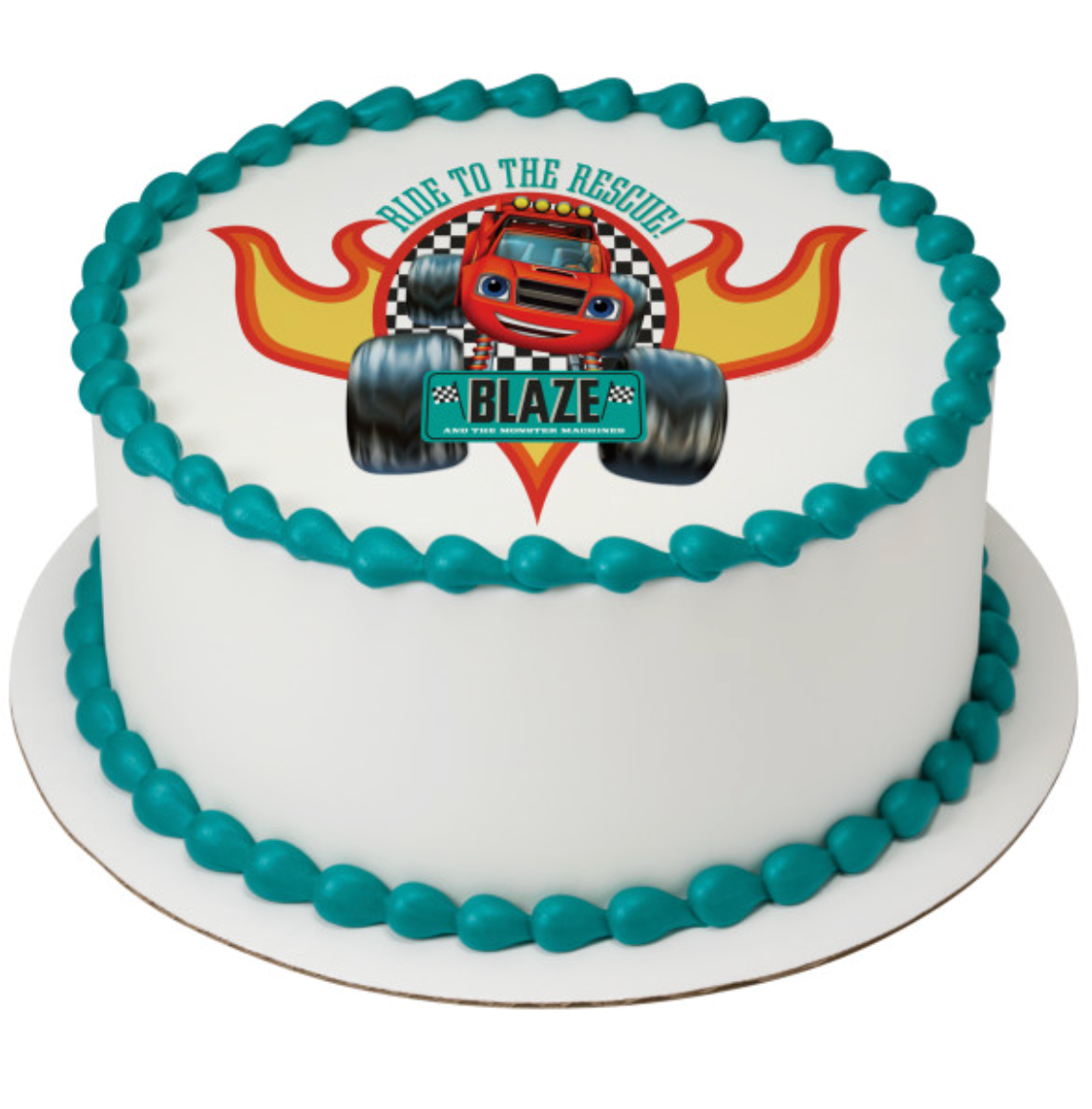 Blaze and the Monster Machines Ride to the Rescue edible cake topper

Licensed Blaze PhotoCake edible image cake decoration

Blaze Monster Machines edible icing sheet for birthday cake

Ride to the Rescue Blaze cake topper processed in Canada

Kids Blaze birthday cake topper edible image