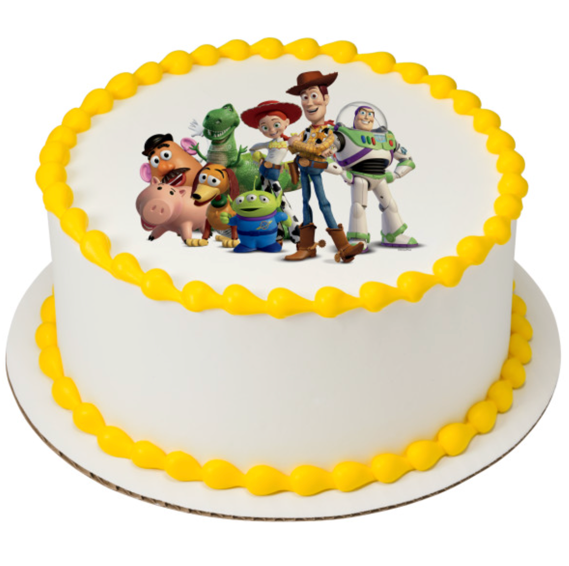Licensed Disney and Pixar Toy Story PhotoCake Edible Image icing cake topper processed in Canada
