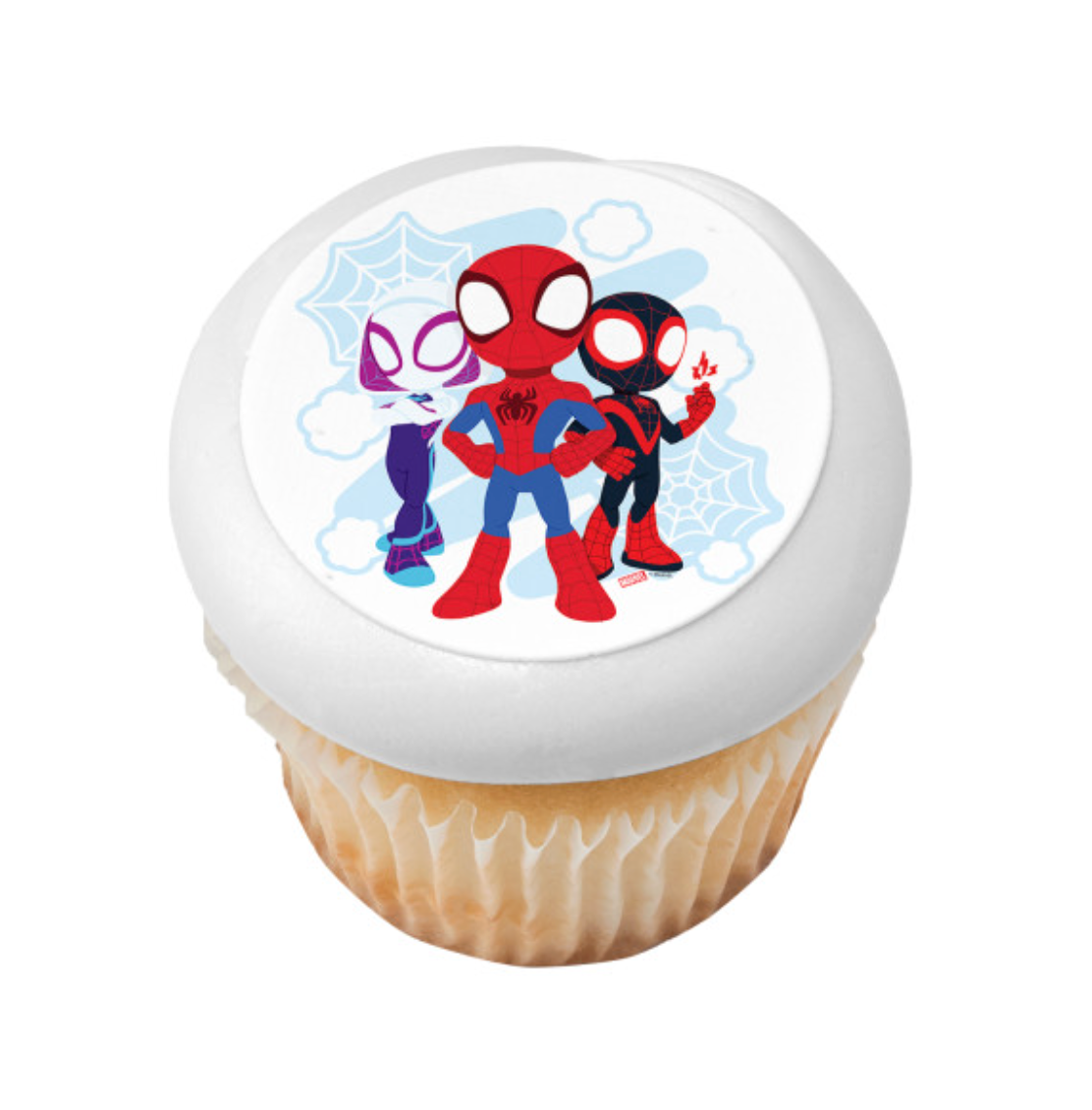 MARVEL Spidey and His Amazing Friends licensed PhotoCake edible image cake topper for birthday cake decoration Canada
