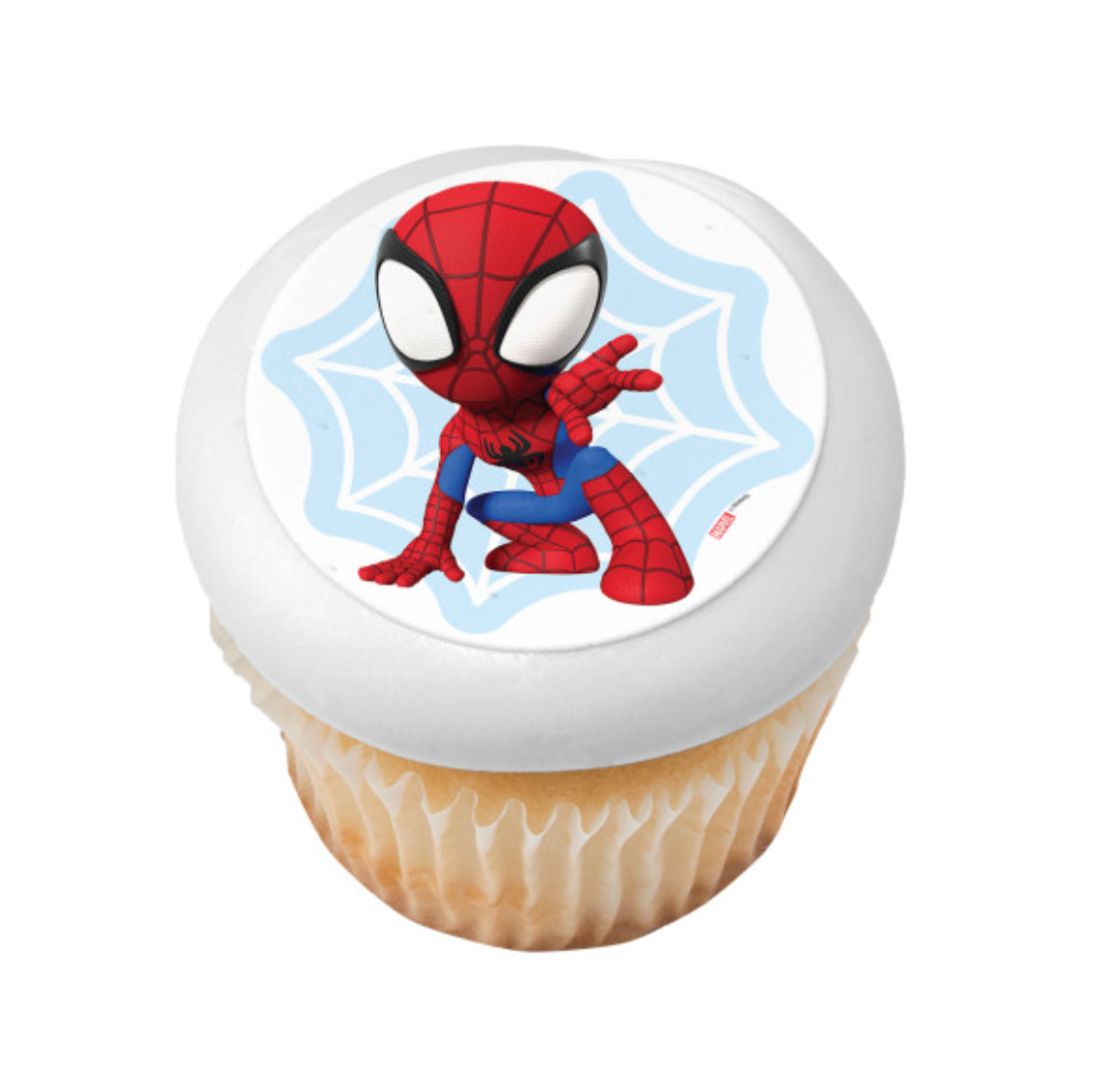 MARVEL Spidey and His Amazing Friends Spidey Web PhotoCake Edible Image cake topper officially licensed Canada
