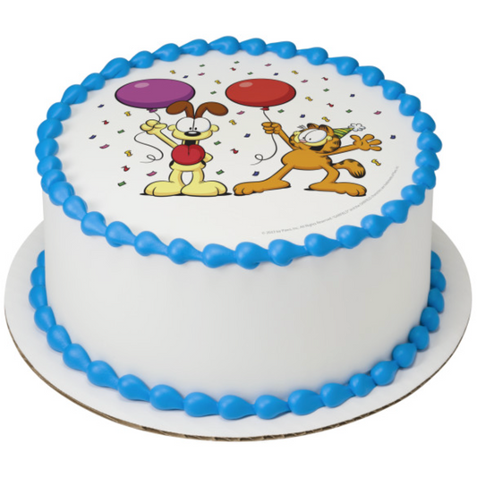 Shop officially licensed Garfield & Odie PhotoCake® Edible Image cake toppers