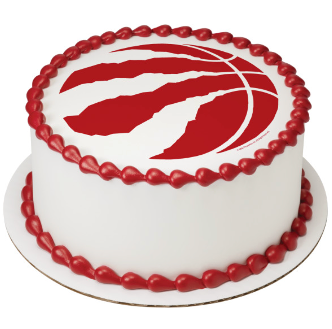 NBA Licensed Toronto Raptors PhotoCake Edible Image Cake Topper Made in Canada
