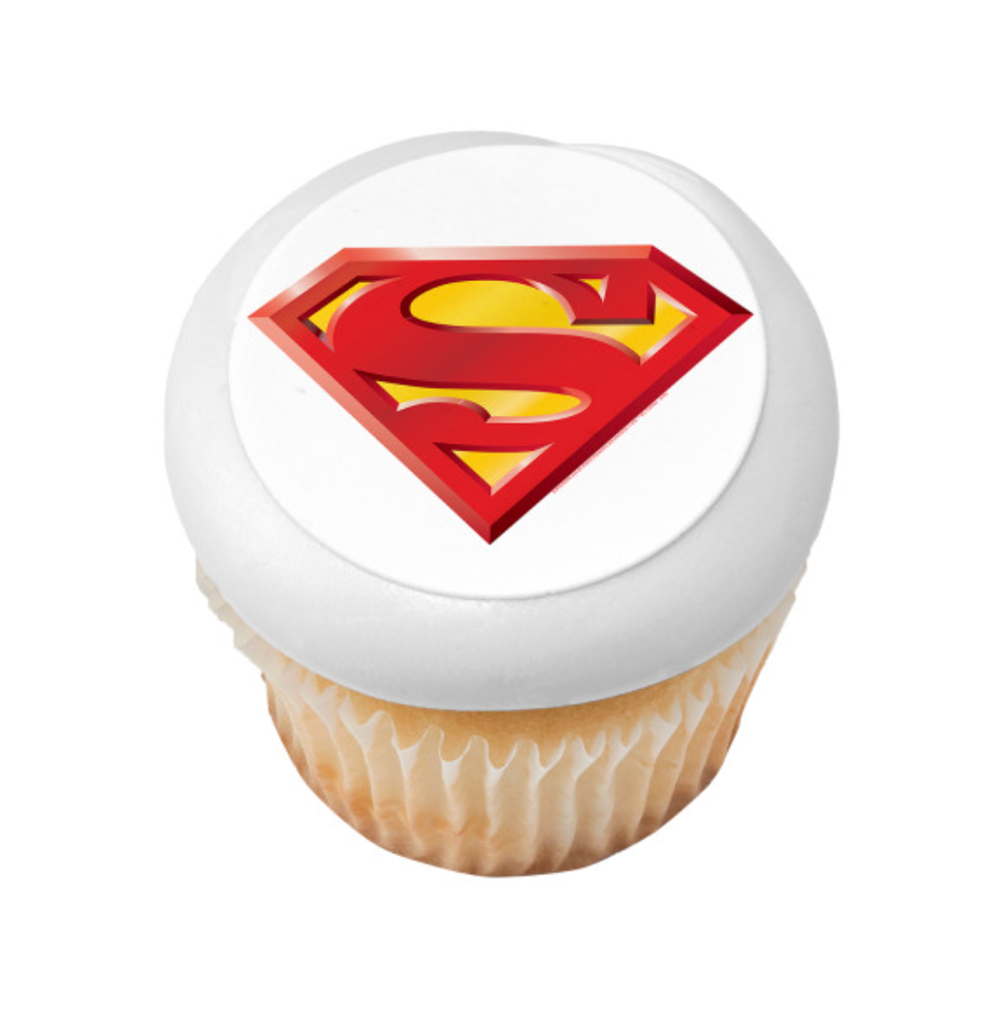 Superman™ Power Up officially licensed PhotoCake® Edible Image® cake topper printed on icing sheet, available in Canada
