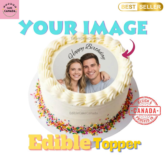 photo cake print

personalized cake topper

food grade edible print

edible picture for cake

edible photo cake topper

edible logo cake topper

custom icing sheet

custom edible logo

custom edible image

custom cake decoration

cake topper image sheet

birthday edible topper

Canada cake topper

Canadian cake topper