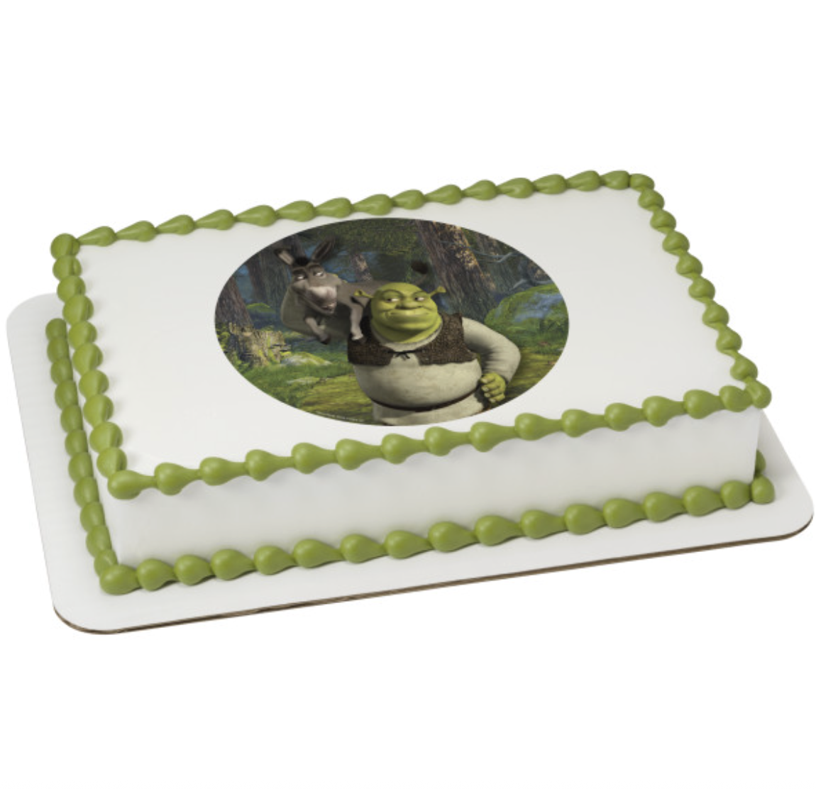 DreamWorks Shrek and Donkey Edible Cake Topper PhotoCake Canada