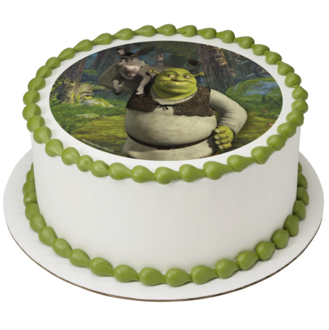 DreamWorks Shrek and Donkey Edible Cake Topper PhotoCake Canada